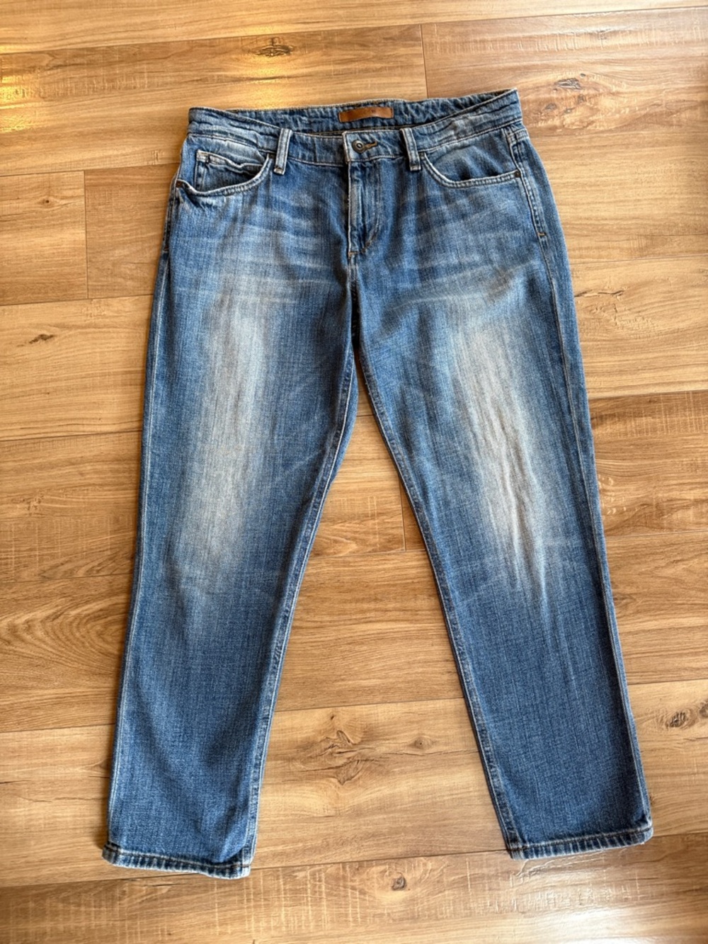 Joe's Jeans Women's Cropped Straight-Leg Denim — Light Blue Wash